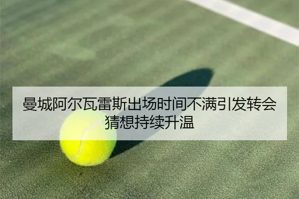 曼城阿尔瓦雷斯出场时间不满引发转会猜想持续升温